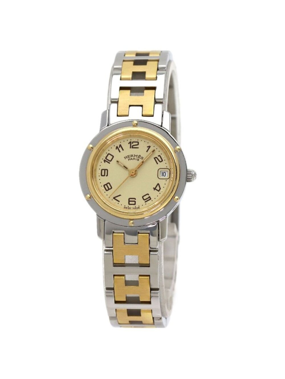 Hermes Clipper Watch SS